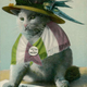 Illustration for article titled Suffragette Cats Are the Original Cat Ladies